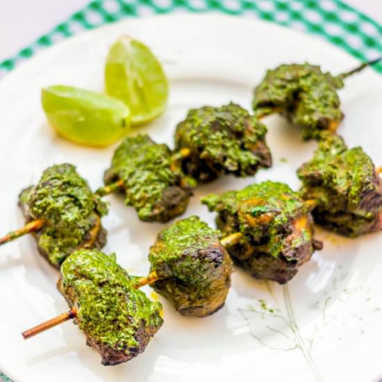 Chicken Hariyali Kebab - Recipe photo by Priyanka DK