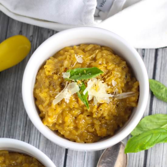 Lemon Mascarpone Risotto - Recipe photo by platingsandpairings