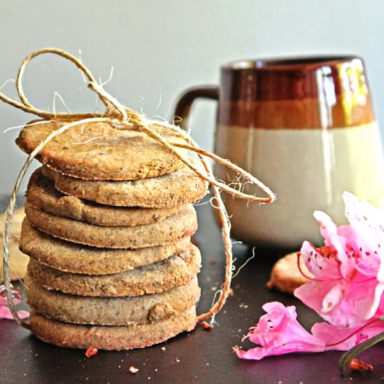Chai and rose nankhatai cookies - Recipe photo by Rhubarbarians