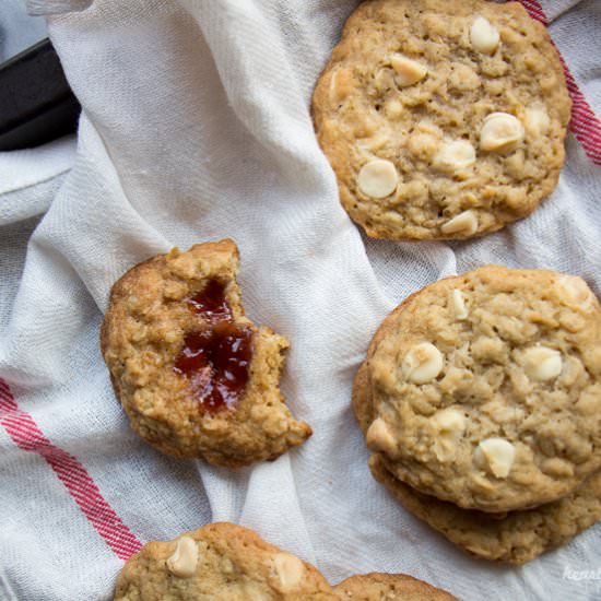 Ginger Lemon White Choco Cookies - Recipe photo by heartsinmyoven