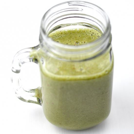 Strawberry Banana Spinach Smoothie - Recipe photo by Antonet