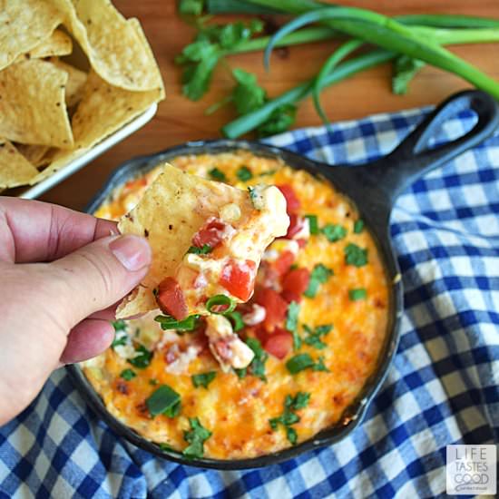 Hot Corn Dip - Recipe photo by LifeTastesGood