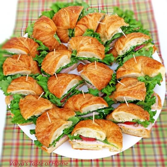 Turkye Croissan'wich Appetizers - Recipe photo by valyastasteofhome.com