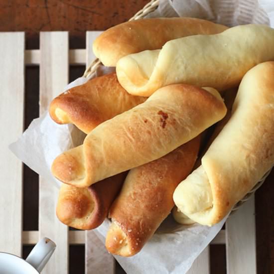 Filipino Spanish Bread - Recipe photo by the tummy train