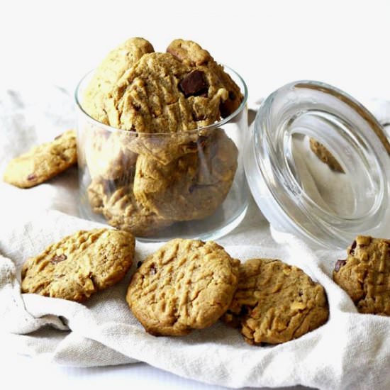 Flourless Peanut Butter Cookies - Recipe photo by healthyrecipeecstasy