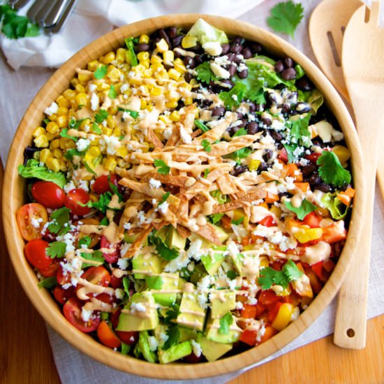 Southwest Chipotle Salad - Recipe photo by Aberdeenskitchen