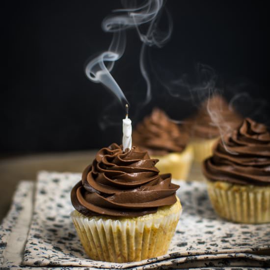 White Chocolate Chip Banana Muffins - Recipe photo by veselina zheleva