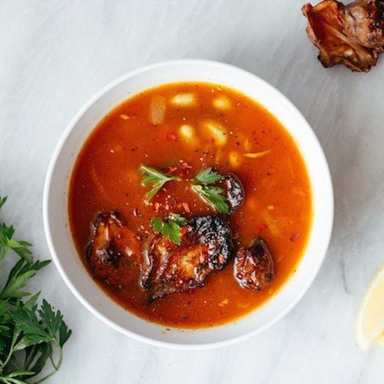 Lemony Sunchoke Soup - Recipe photo by Nutrition Stripped