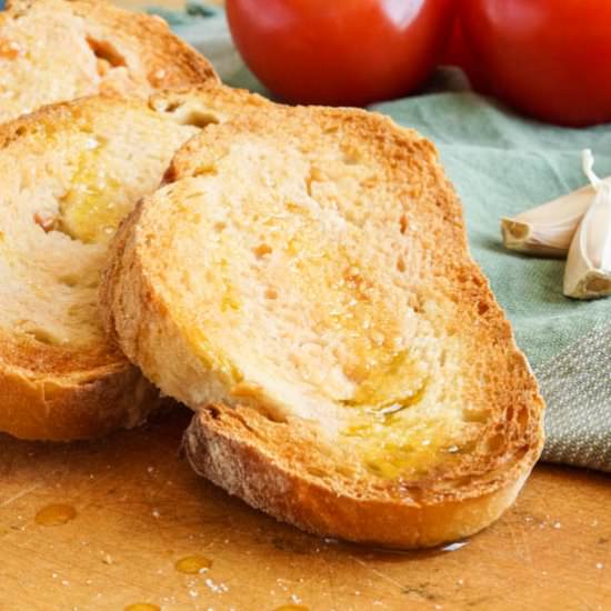 Pa amb Tomaquet - Recipe photo by TaraMar