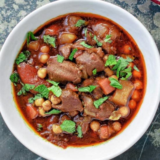 Moroccan Lamb Stew - Recipe photo by OrgasmicChef