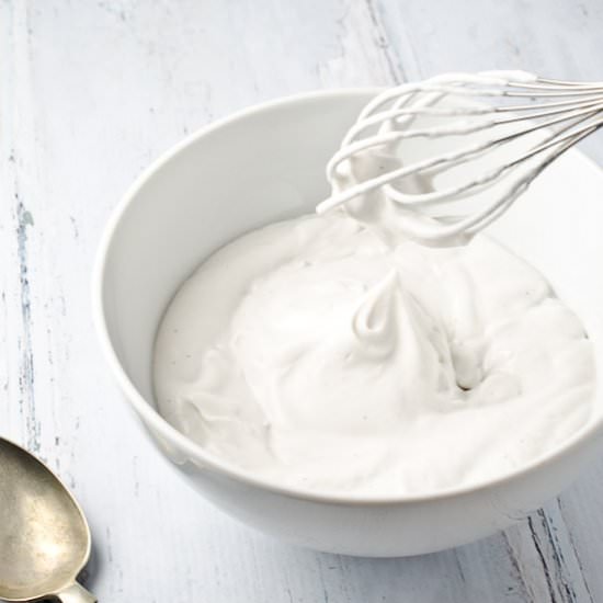 Vegan Coconut Whipped Cream - Recipe photo by The Endless Meal