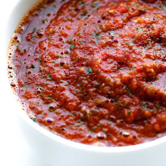 5 Minute Restaurant Blender Salsa - Recipe photo by littlespicejar