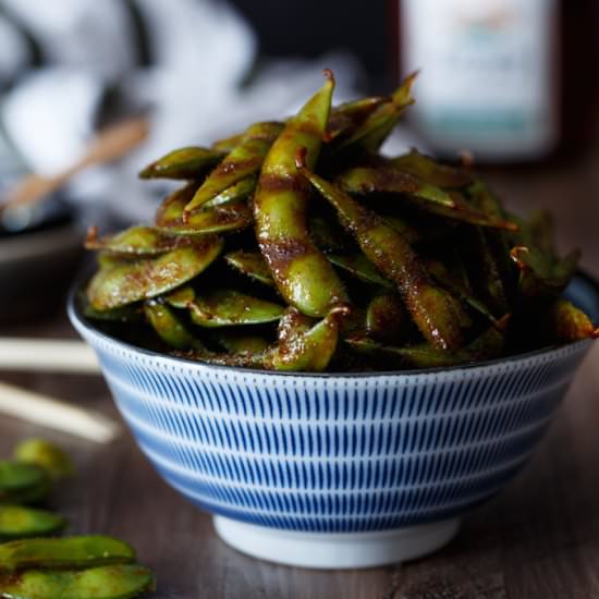 Gochujang Glazed Edamame - Recipe photo by sharedappetite