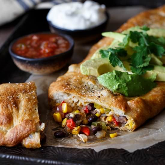 Southwest Chicken Stromboli - Recipe photo by sharedappetite