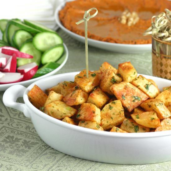 Batata Harra - Recipe photo by landsandflavors