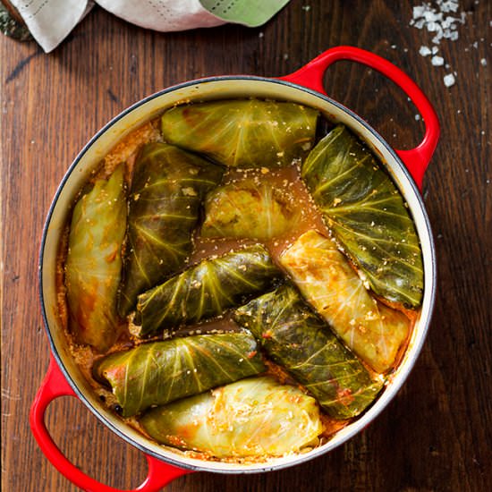 "Golubtsy" Stuffed Cabbage Rolls - Recipe photo by lublyou