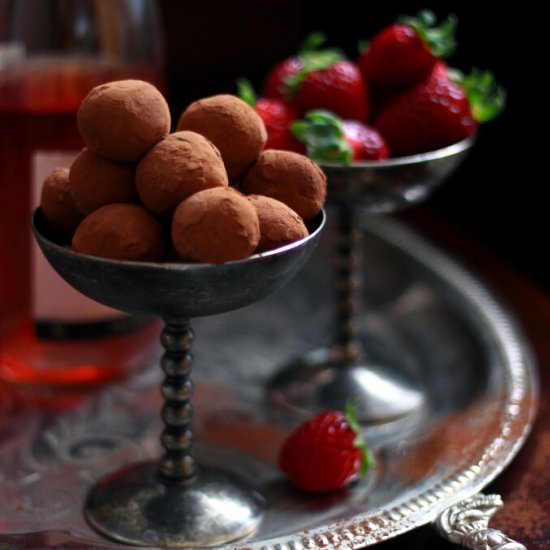 Strawberry Truffles - Recipe photo by Eva Toneva