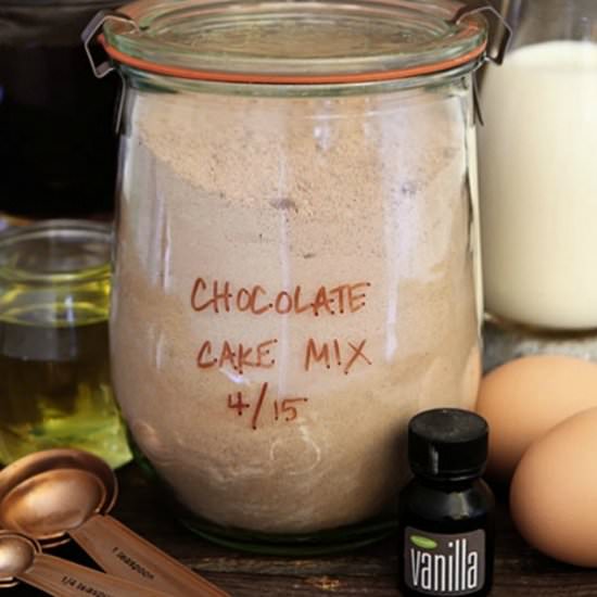 Homemade Chocolate Cake Mix - Recipe photo by iambaker