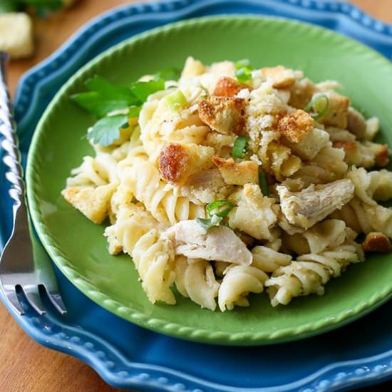 Chicken Caesar Pasta Casserole - Recipe photo by cdenney92