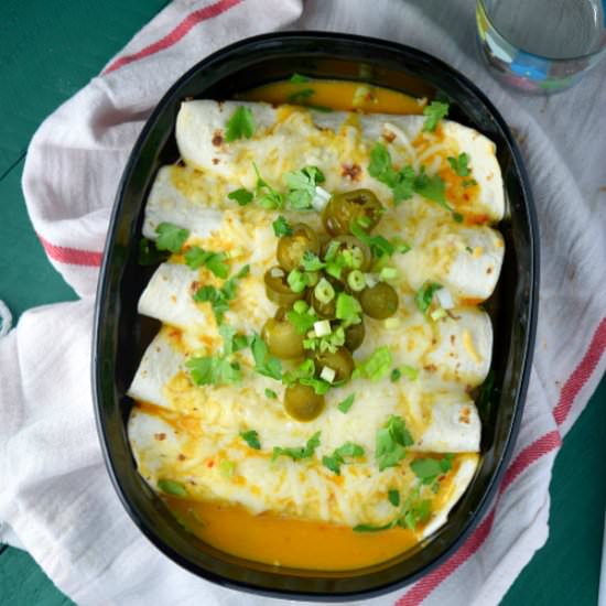 Thai Enchiladas - Recipe photo by naivecookcooks