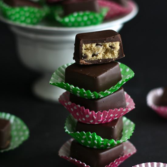 Chocolate Cookie Dough Bites - Recipe photo by petiteallergytreats