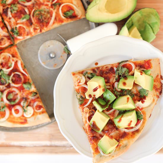 The Best Vegetarian Pizza - Recipe photo by micibakes