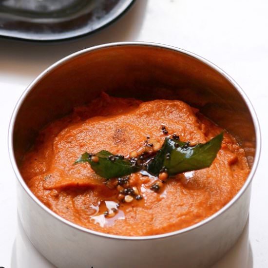 Carrot Chutney - Recipe photo by kitchennandoos