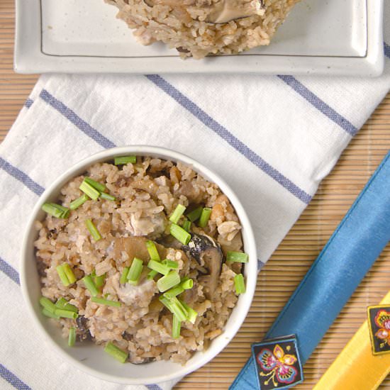Teochew Yam Rice - Recipe photo by Hungry PeePor