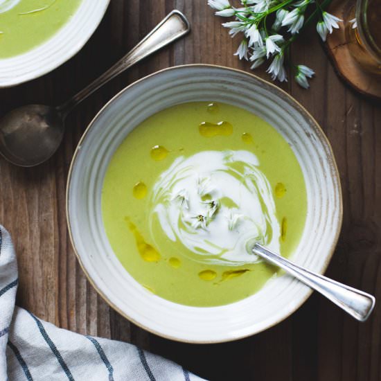 Fava Bean Soup - Recipe photo by snixykitchen