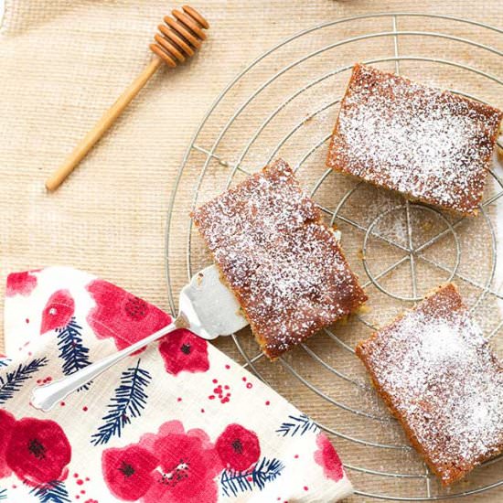 Zucchini Honey Cake - Recipe photo by bowsessed