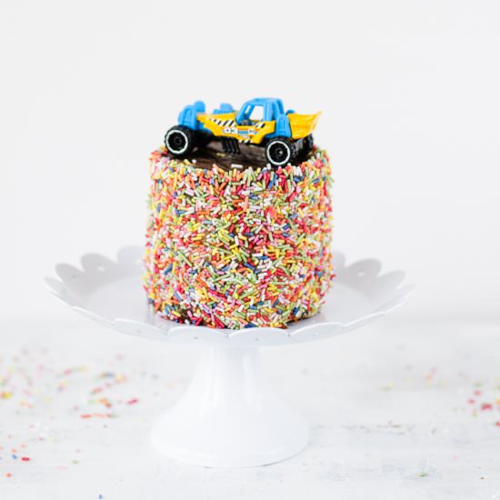 Brownie Chocolate Cake - Recipe photo by trickytine