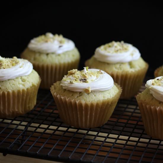 Piatachio Cupcakes - Recipe photo by TheChicCountryGirl