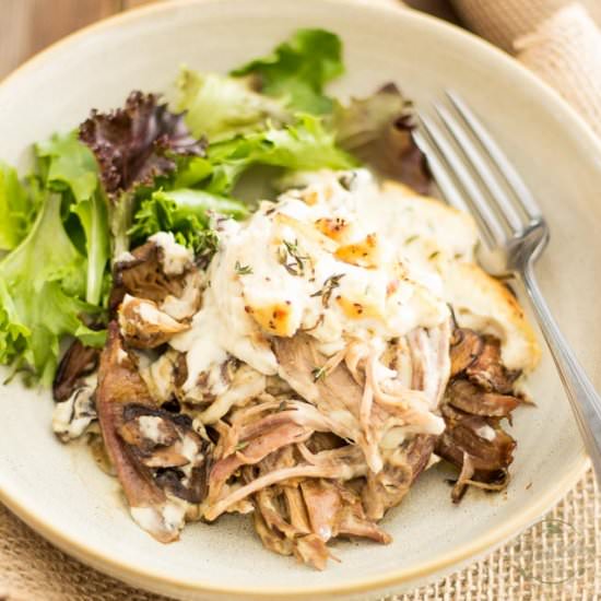 Lamb & Wild Mushroom Shepherd's Pie - Recipe photo by The Healthy Foodie