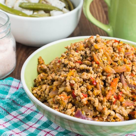 Cuban Style Turkey Mince and Yucca - Recipe photo by thatgirlcookshealthy