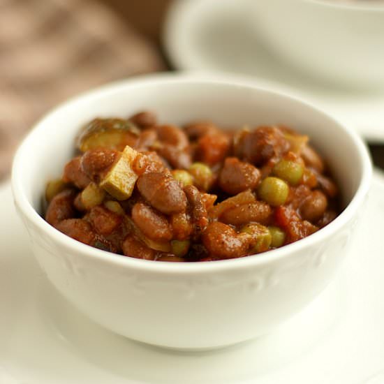 Vegetarian Chili - Recipe photo by breadandwithit