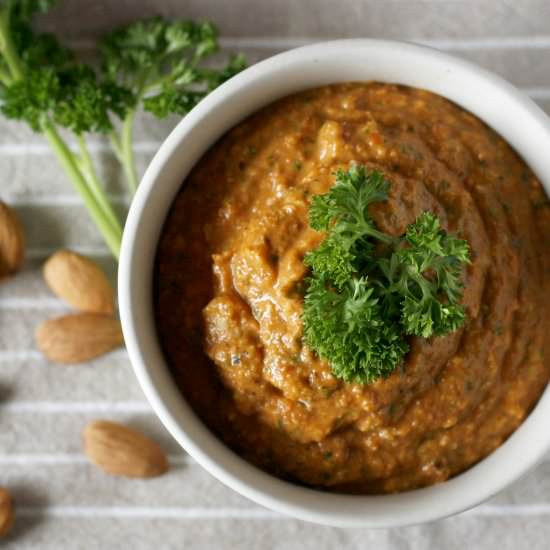 Romesco Sauce - Recipe photo by Enzo the Baker
