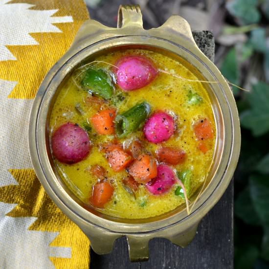 Kerala Mixed Vegetable Ishtu - Recipe photo by spiceinthecity