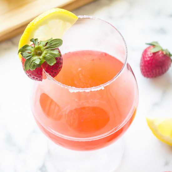 Strawberry Lemon Drop - Recipe photo by flavorthemoments