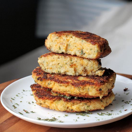Crispy Potato Cake Stacks - Recipe photo by TheKitchenWhisperer