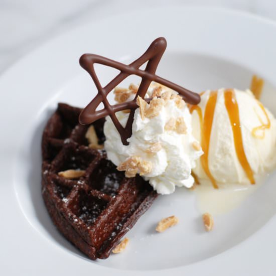 Flourless Chocolate Waffle - Recipe photo by getinmymouf