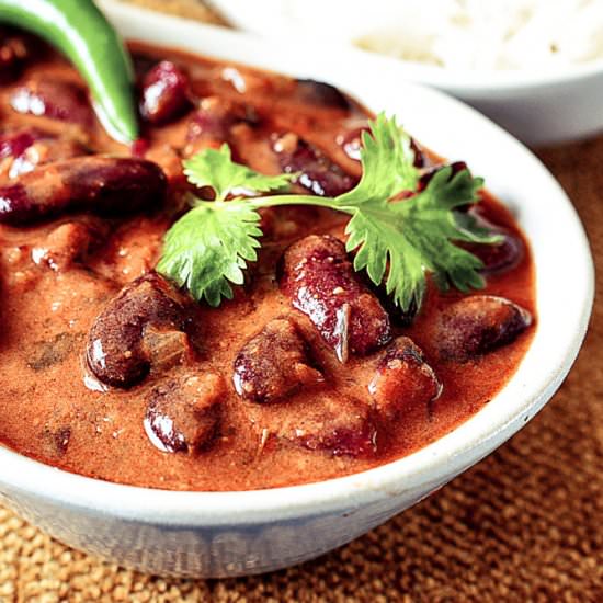 Rajama Masala - Recipe photo by Anu@MyGingerGarlicKitchen