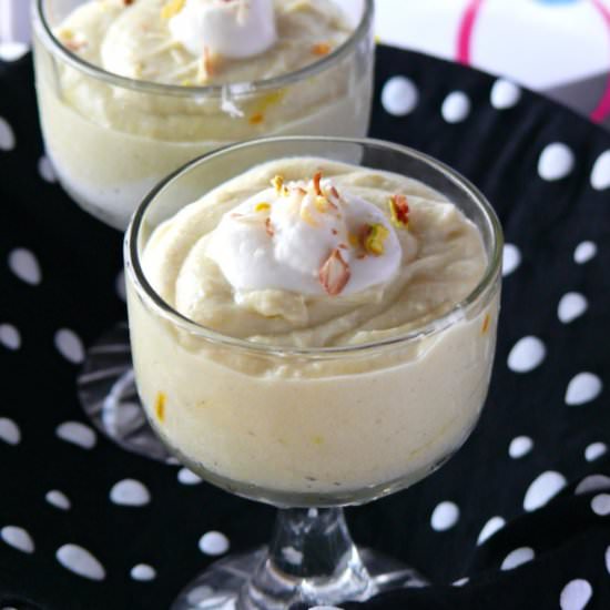 Thandai mousse - Recipe photo by v.marudhavani