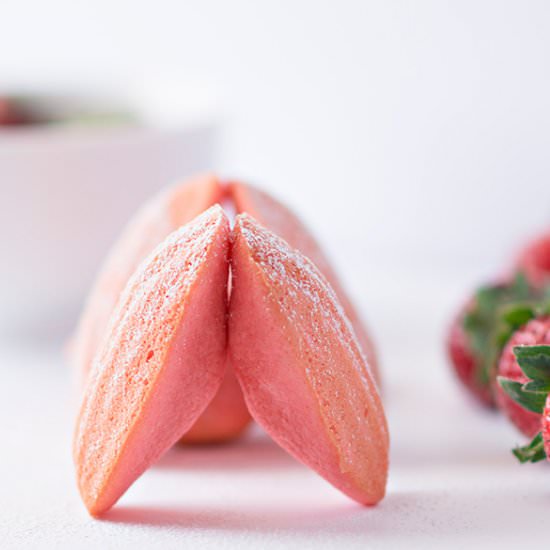 Strawberry Madeleines - Recipe photo by Adore Foods