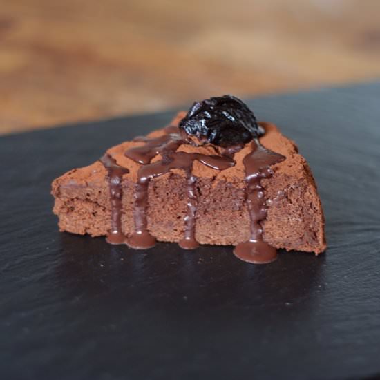 Fat-free Truffle Cake - Recipe photo by MAB