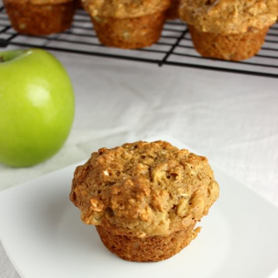 Apple Cinnamon Muffins - Recipe photo by Simply Playful Fare