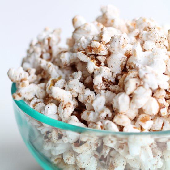 Cinnamon Brown Sugar Popcorn - Recipe photo by lovegrowswild