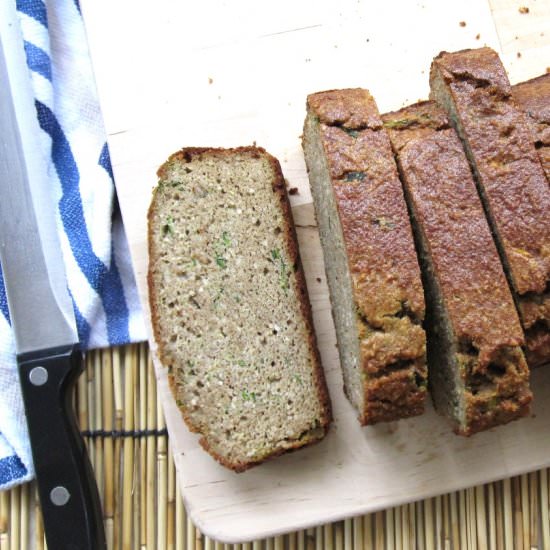 Zucchini Almond Quick Bread - Recipe photo by dietplan-101