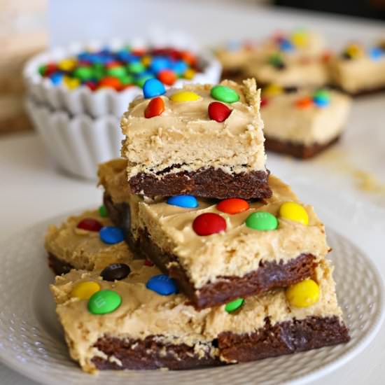Peanut Butter Whip Brownies - Recipe photo by Kleinworth &amp; Co