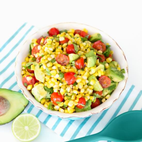 Roasted Corn Salad - Recipe photo by Joy In Every Season