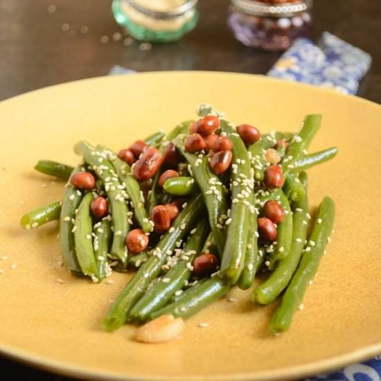 Nutty Haricot Beans - Recipe photo by currytrail